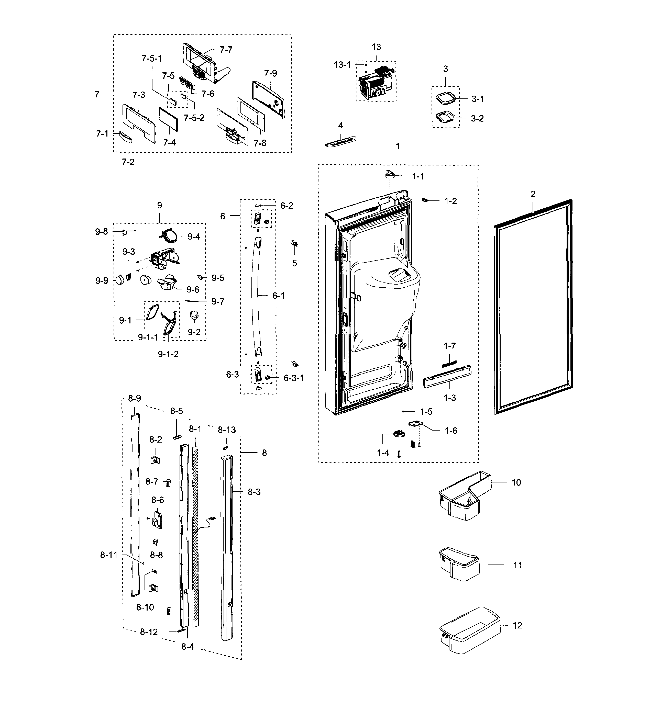 REFRIGERATOR DOOR L
