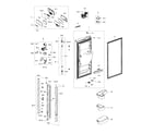 Samsung RFG238AARS/XAA-01 refrigerator door l diagram