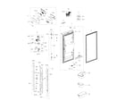 Samsung RFG238AARS/XAA-02 refrigerator door l diagram