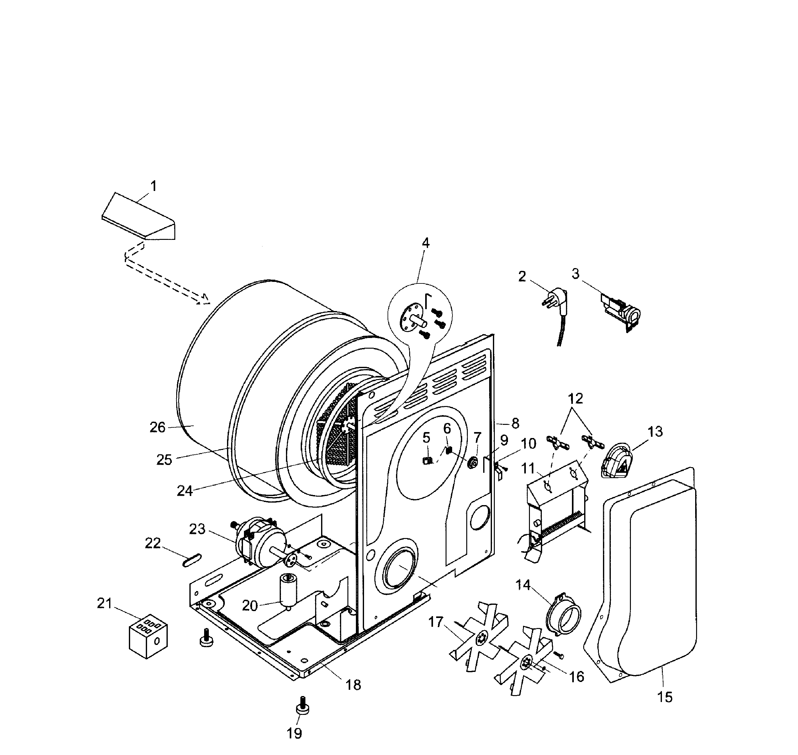 Drum assy