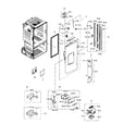 Samsung RF28HDEDTSR/AA-02 refrigerator door l diagram