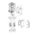 Samsung RF28HDEDTSR/AA-02 refrigerator door r diagram