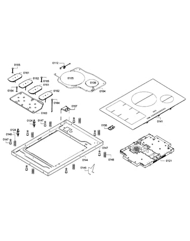 Cooktop assy
