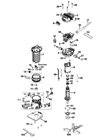 Trimmer assy