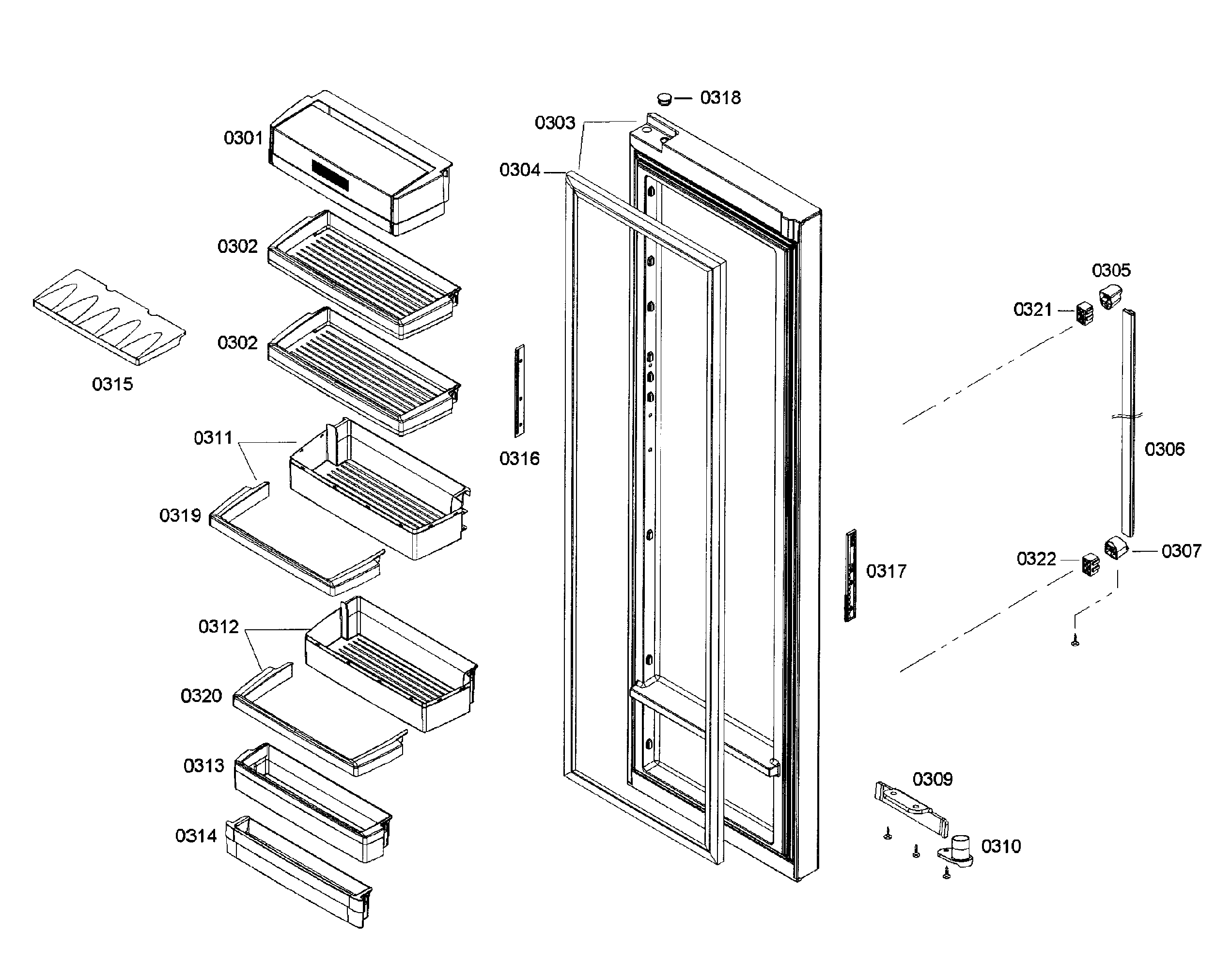 Door 2 assy