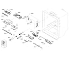 Bosch B22CT80SNS/01 fridge assy diagram