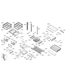 Shelf/rack assy