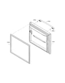 Freezer door asy