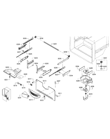 Freezer assy
