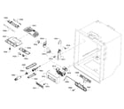 Bosch B22FT80SNS/01 fridge assy diagram