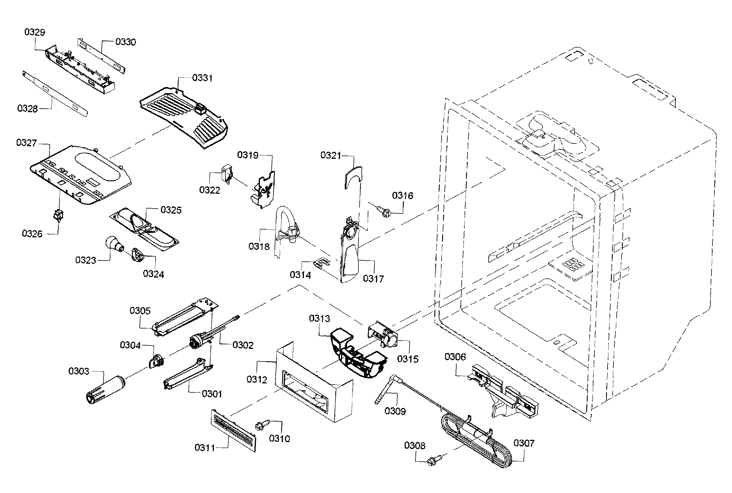 Fridge assy