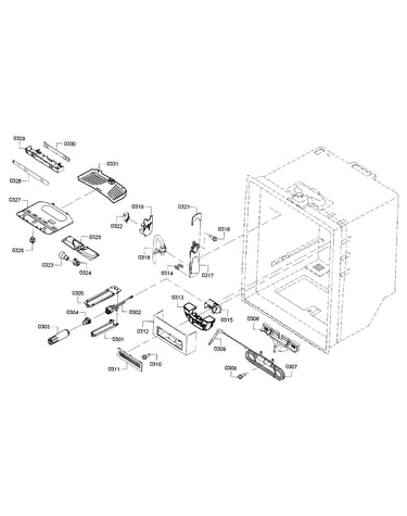 Fridge assy