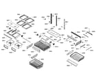 Bosch B22FT80SNS/01 shelf/rack assy diagram
