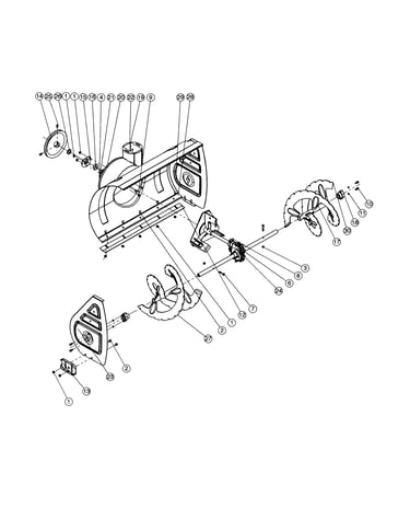 Auger housing