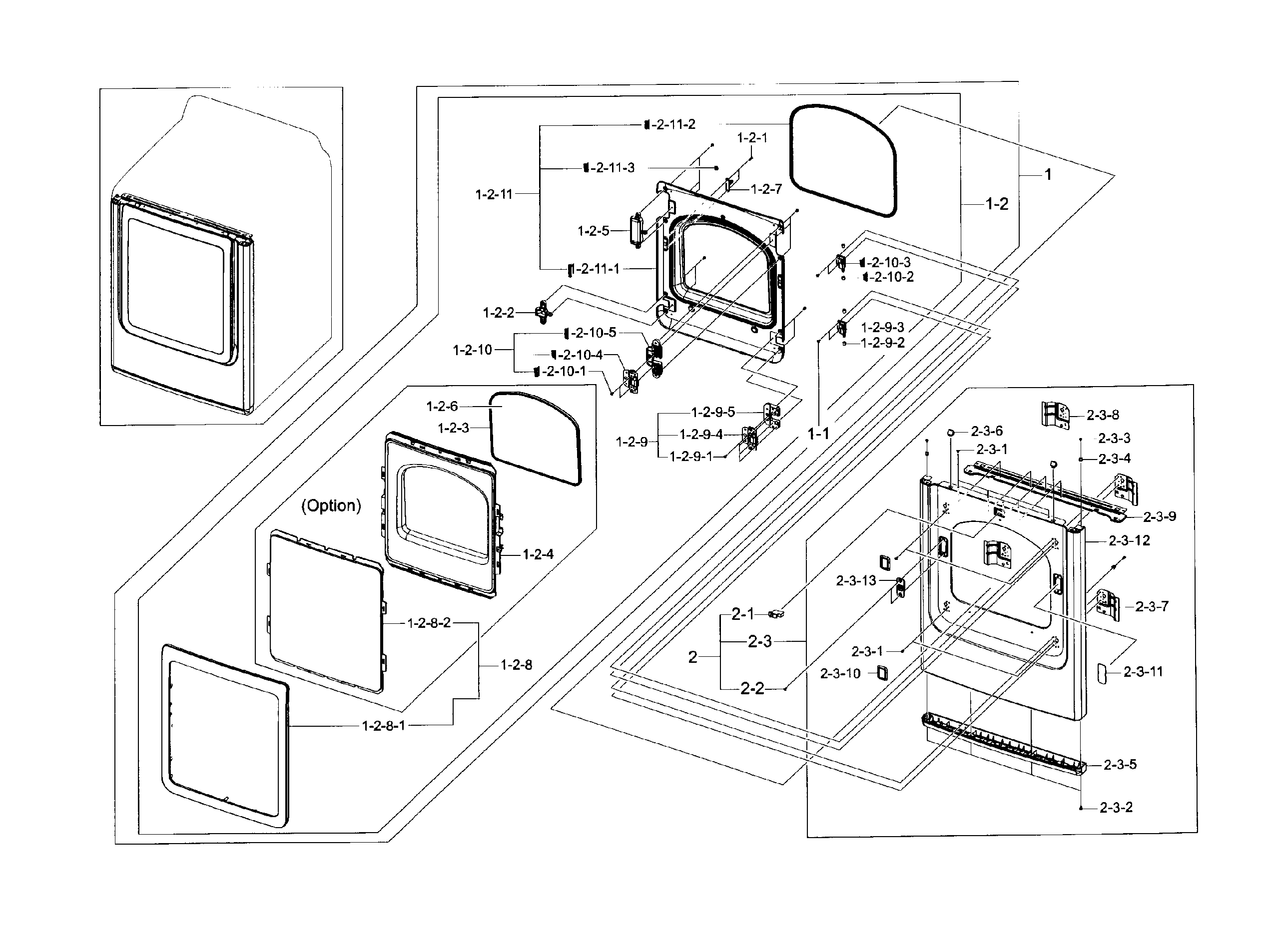 Frame & door