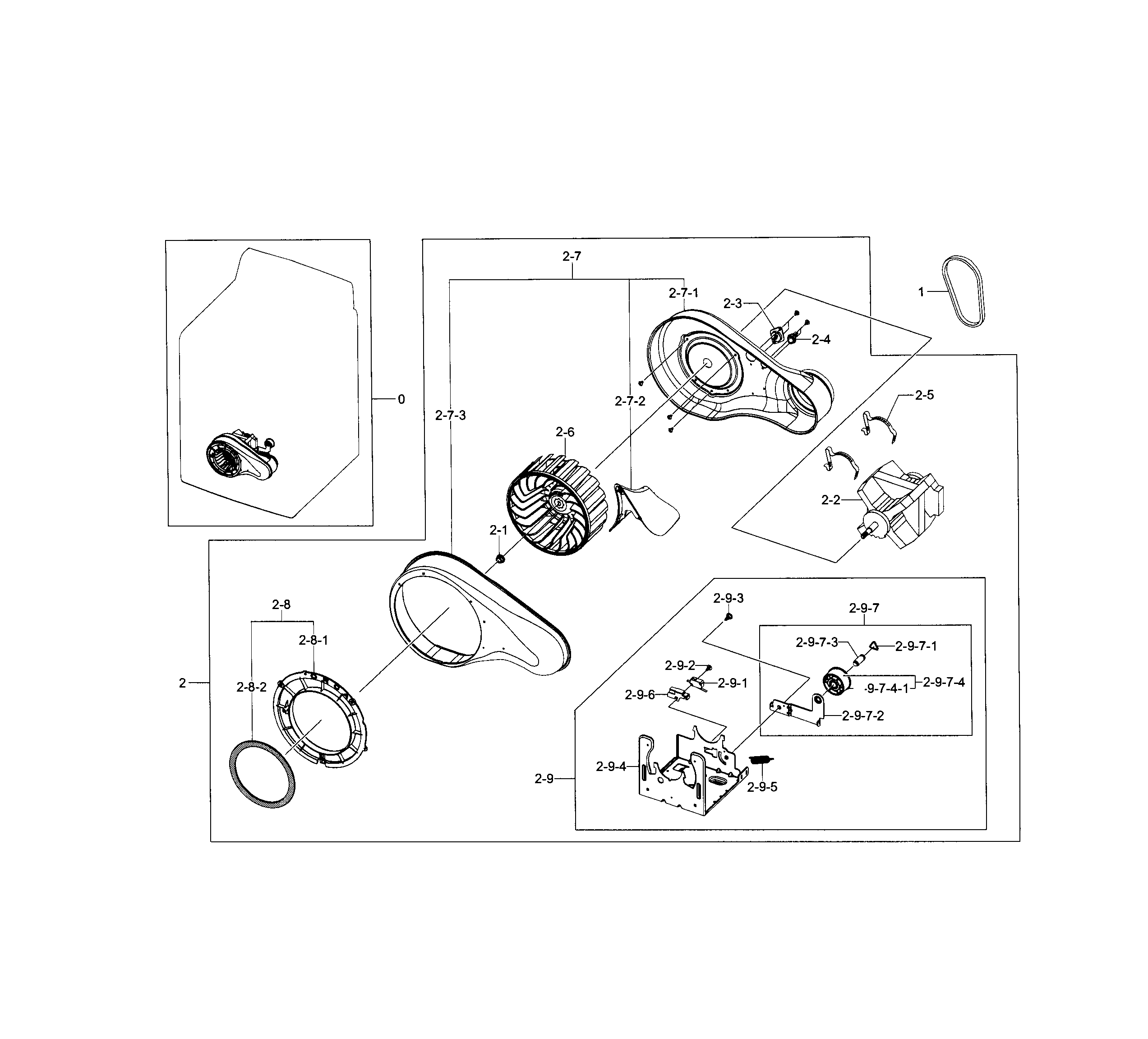 Motor duct
