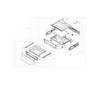 Samsung NE58F9710WS/AA-01 drawer diagram