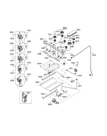 Burner & valve
