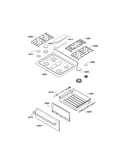 Cooktop & drawer