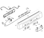 Bosch SHE3AR75UC/21 control panel diagram