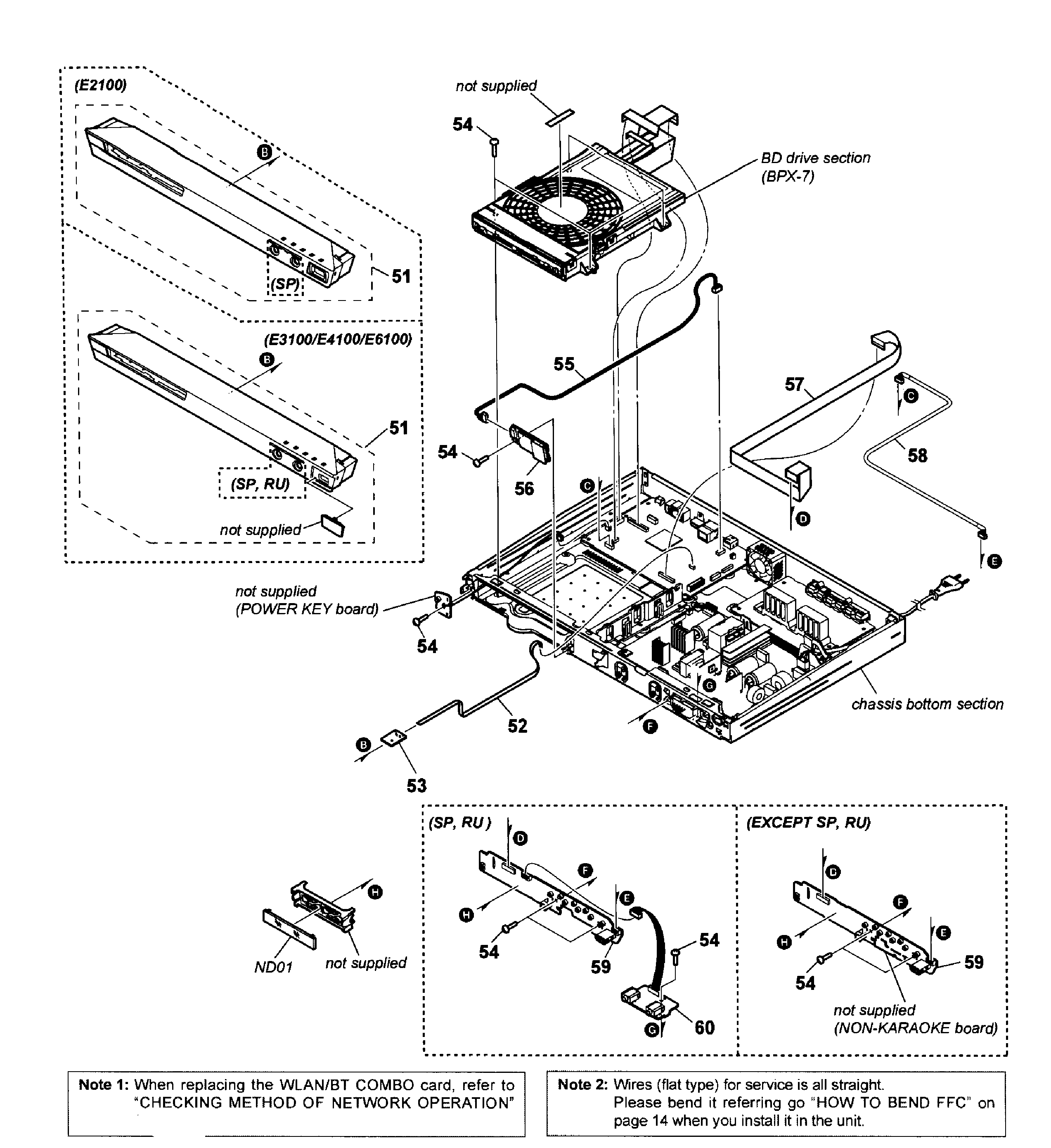 Front panel