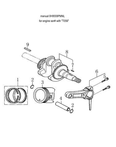 Crankshaft & piston