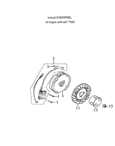 Flywheel & ignition