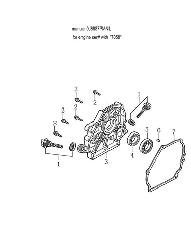 Crankcase cover