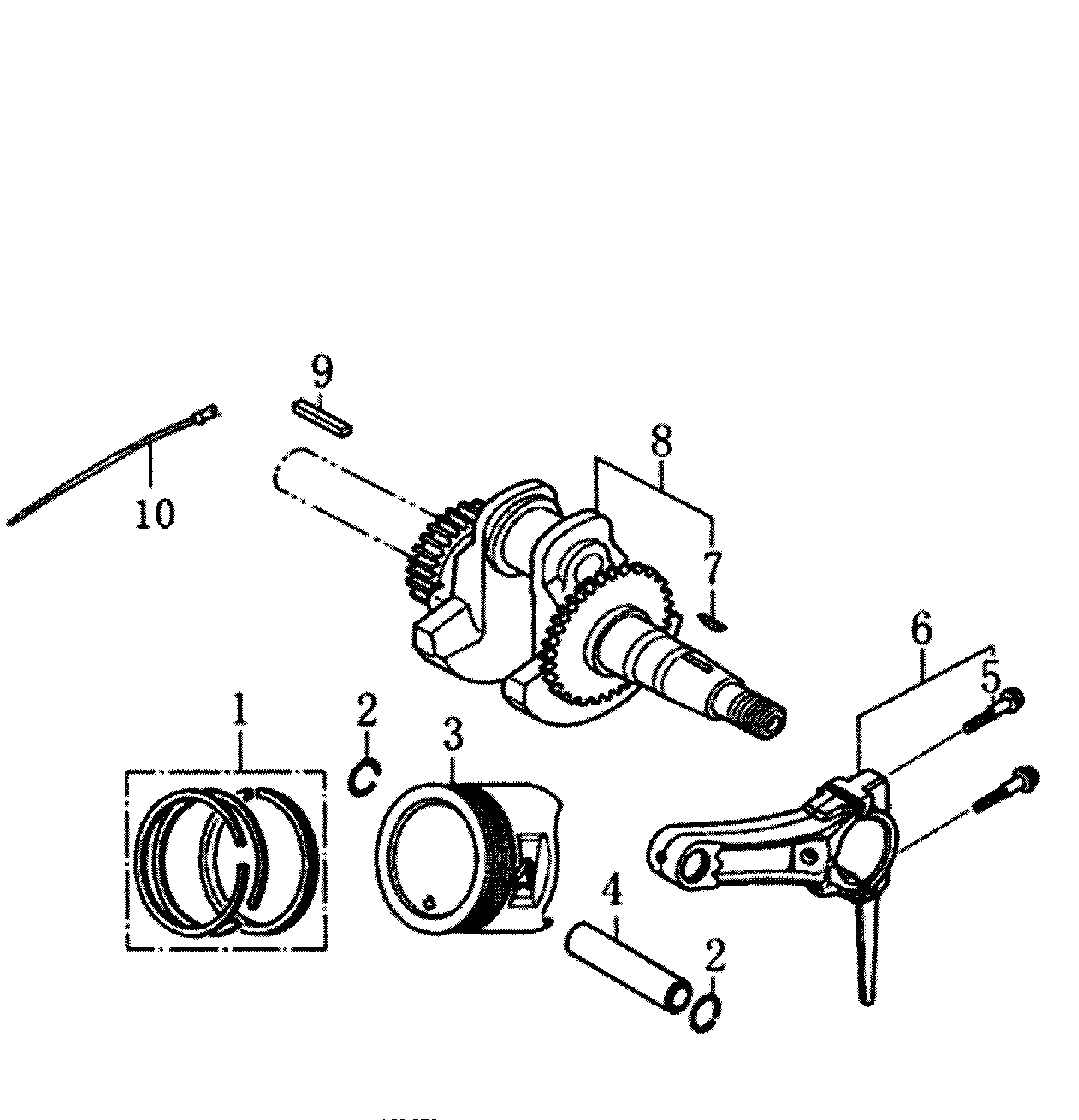 Crankshaft & piston