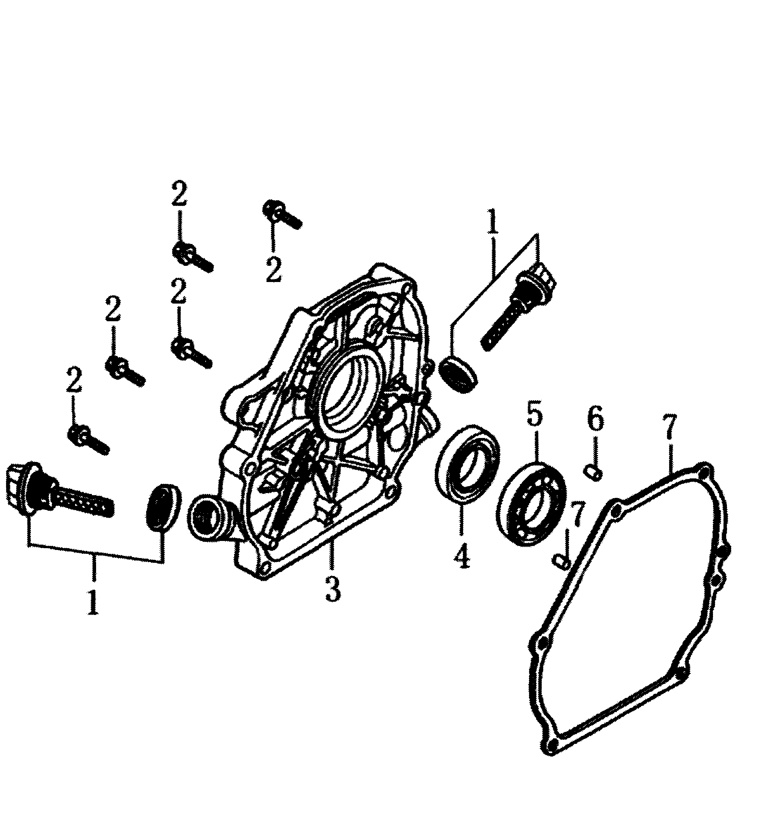Crankcase cover