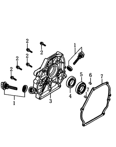 Crankcase cover