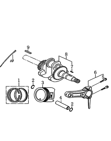 Crankshaft & piston