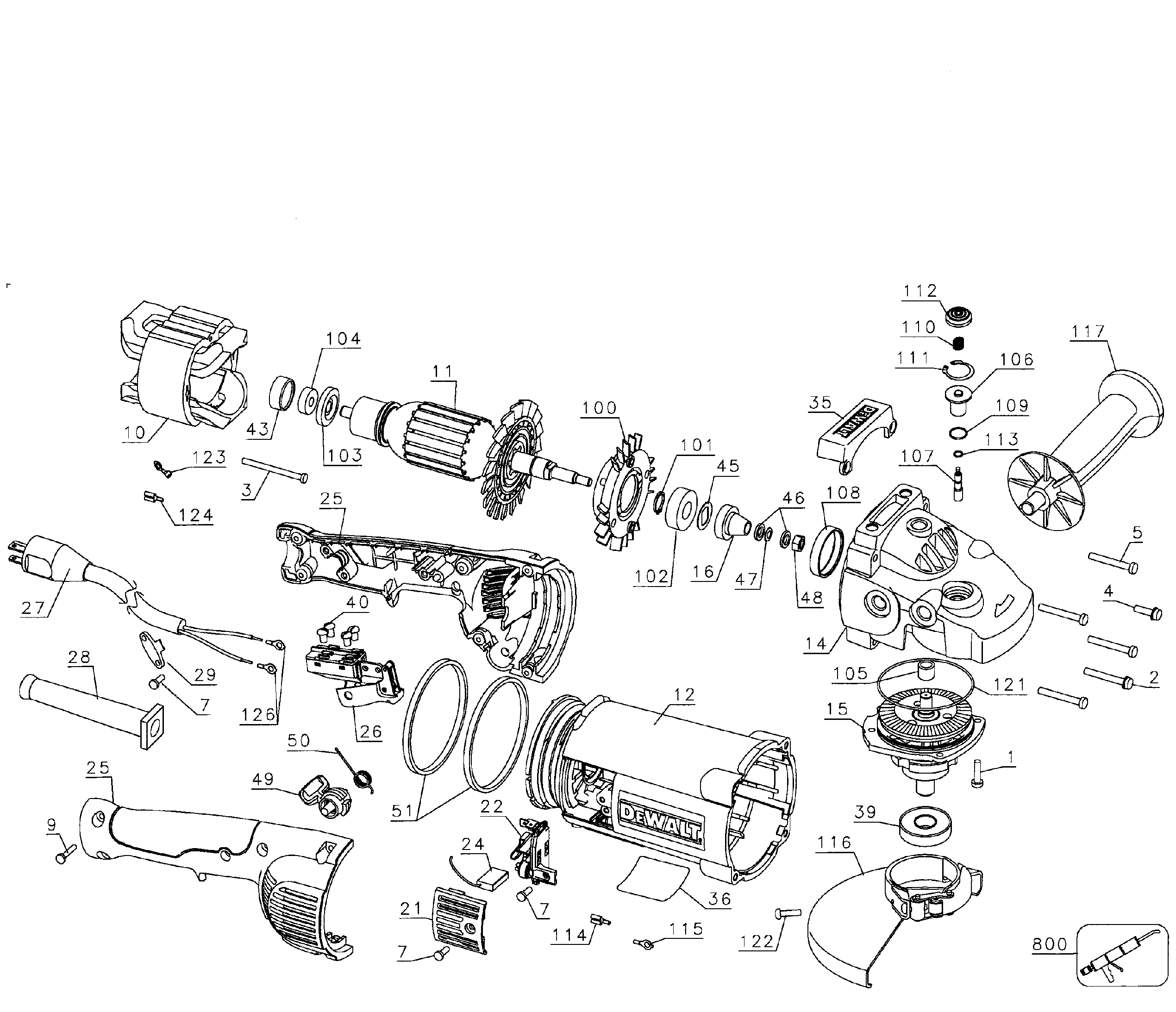 Grinder assy