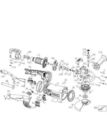 Grinder assy