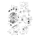 Samsung RF30HDEDTSR/AA-01 cabinet diagram