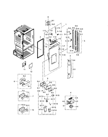Refrigerator door l