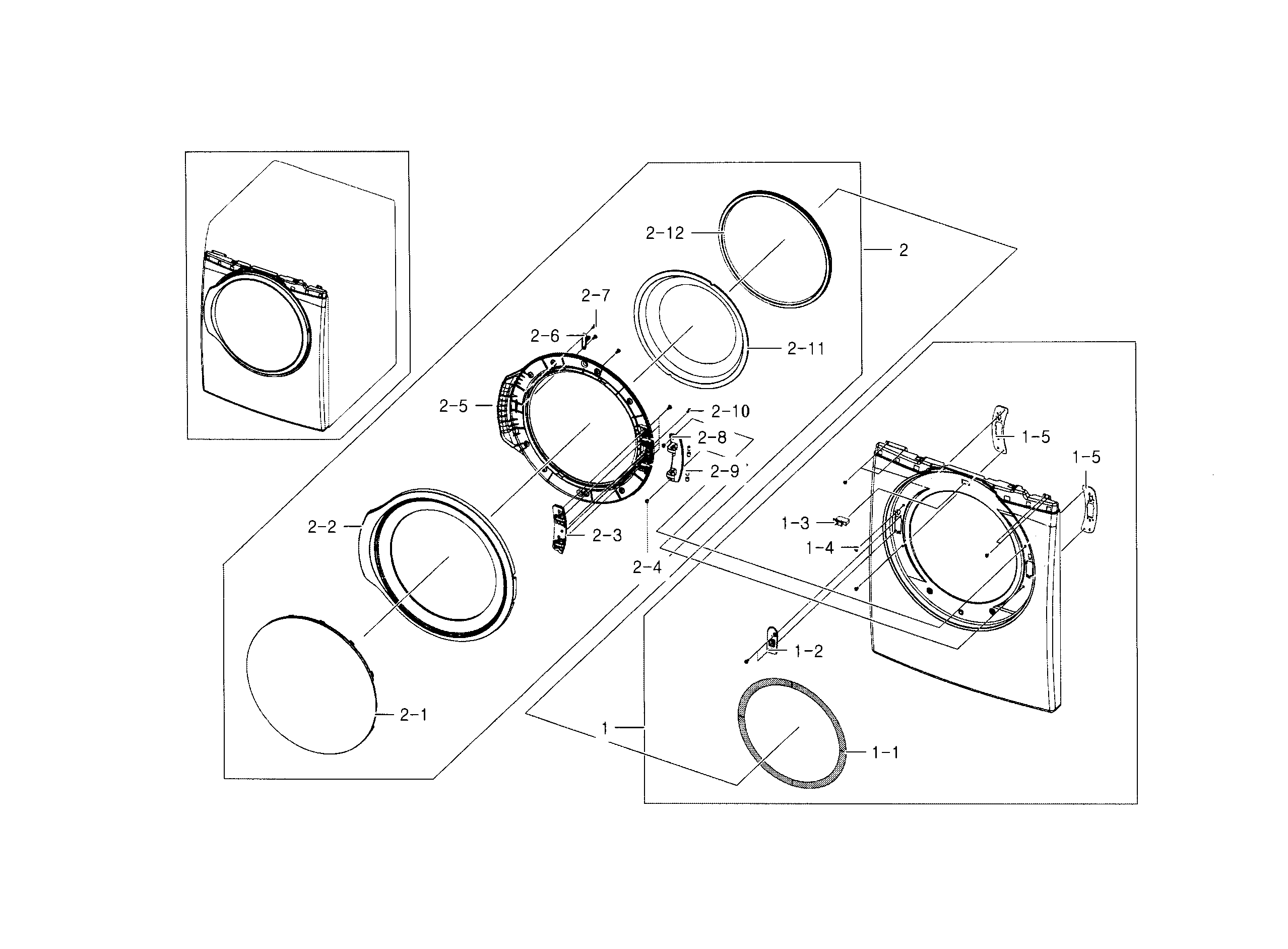 Official Samsung DV331AEW/XAA01 Dryer Parts Sears, 45 OFF
