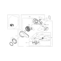 Samsung DV331AEW/XAA-01 motor diagram