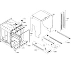 Bosch SHP68T55UC/01 frame & cavity diagram