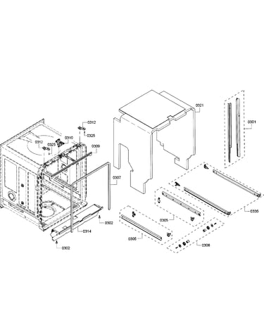 Frame & cavity
