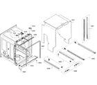Bosch SHP68TL5UC/01 frame & cavity diagram