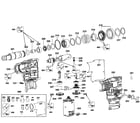 DeWalt DC212KL TYPE 2 drill assy diagram