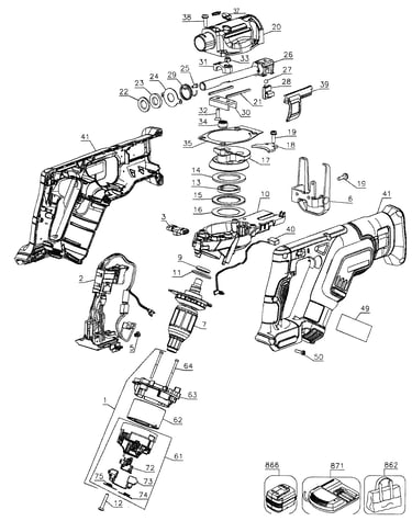 Saw assy