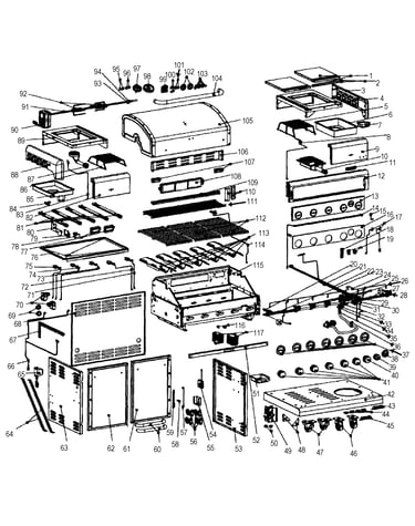Grill assy