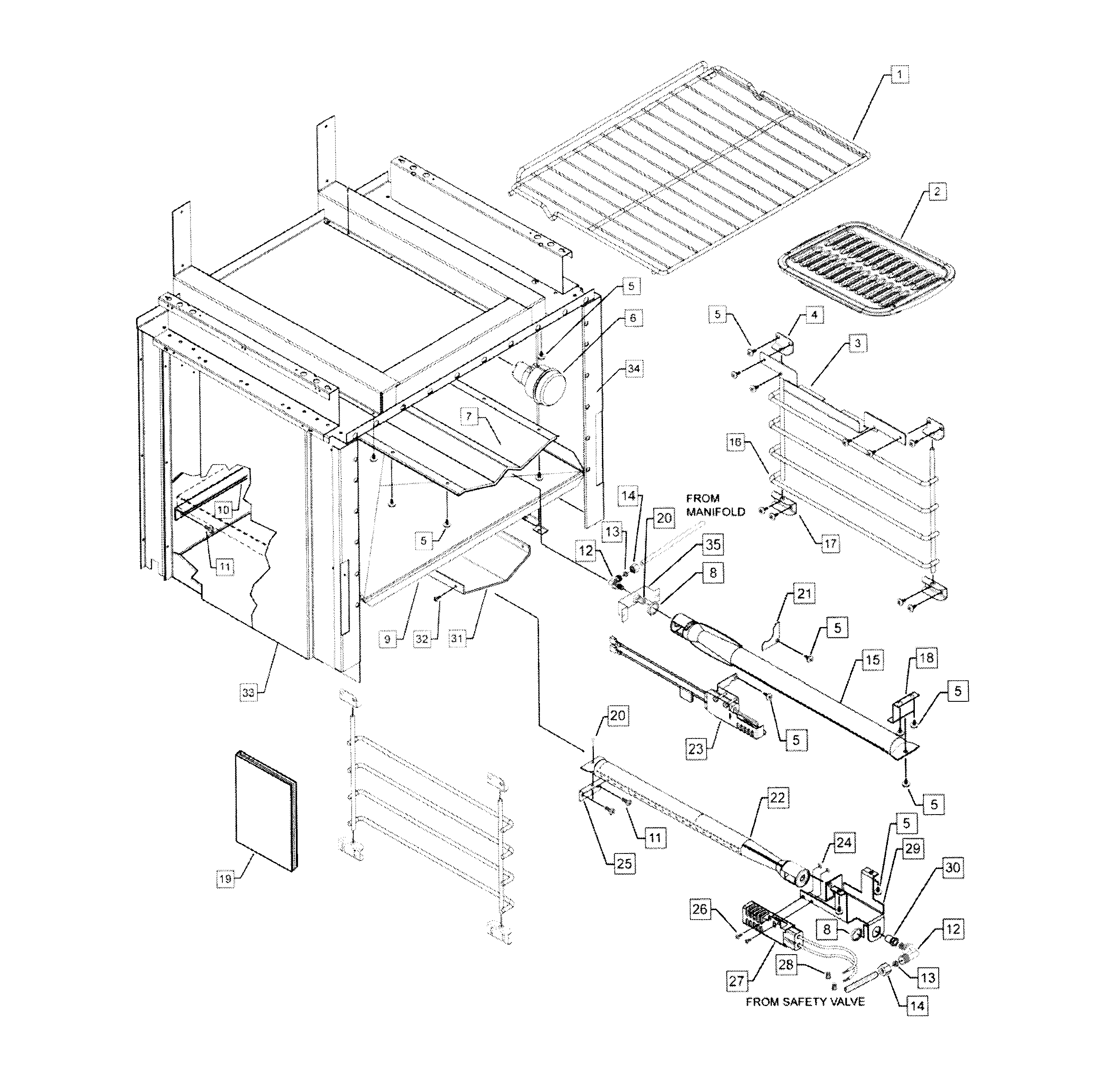 Oven parts