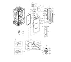 Samsung RF23HTEDBSR/AA-00 fridge door l diagram