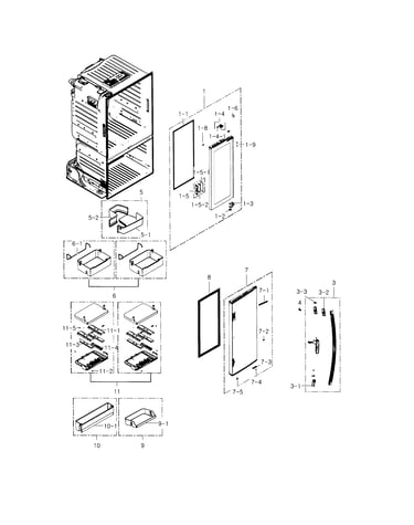 Fridge door r