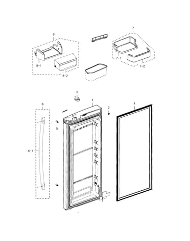 Fridge door r