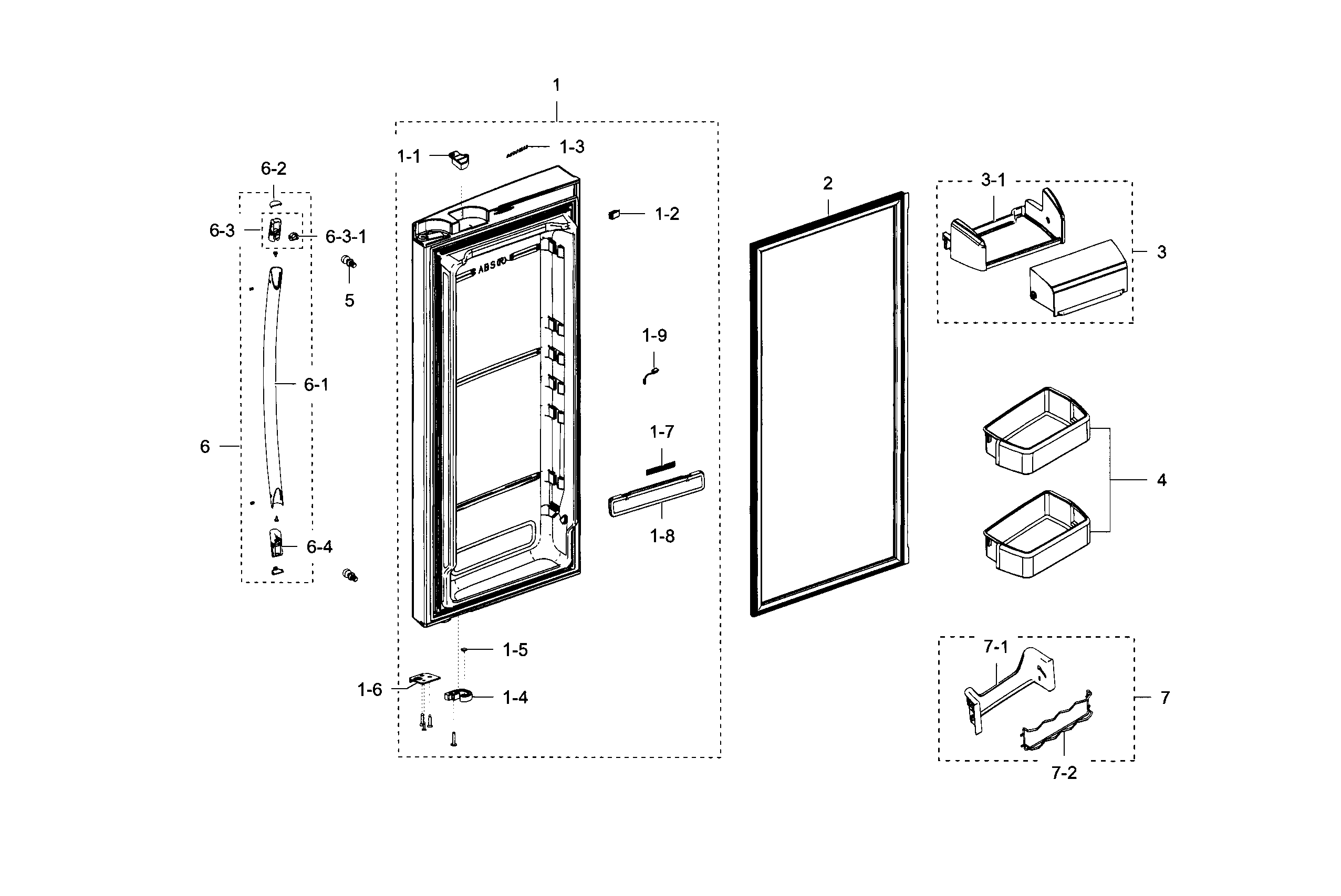 FRIDGE DOOR R