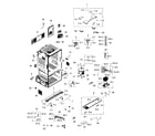 Samsung RF30HDEDTSR/AA-04 cabinet diagram